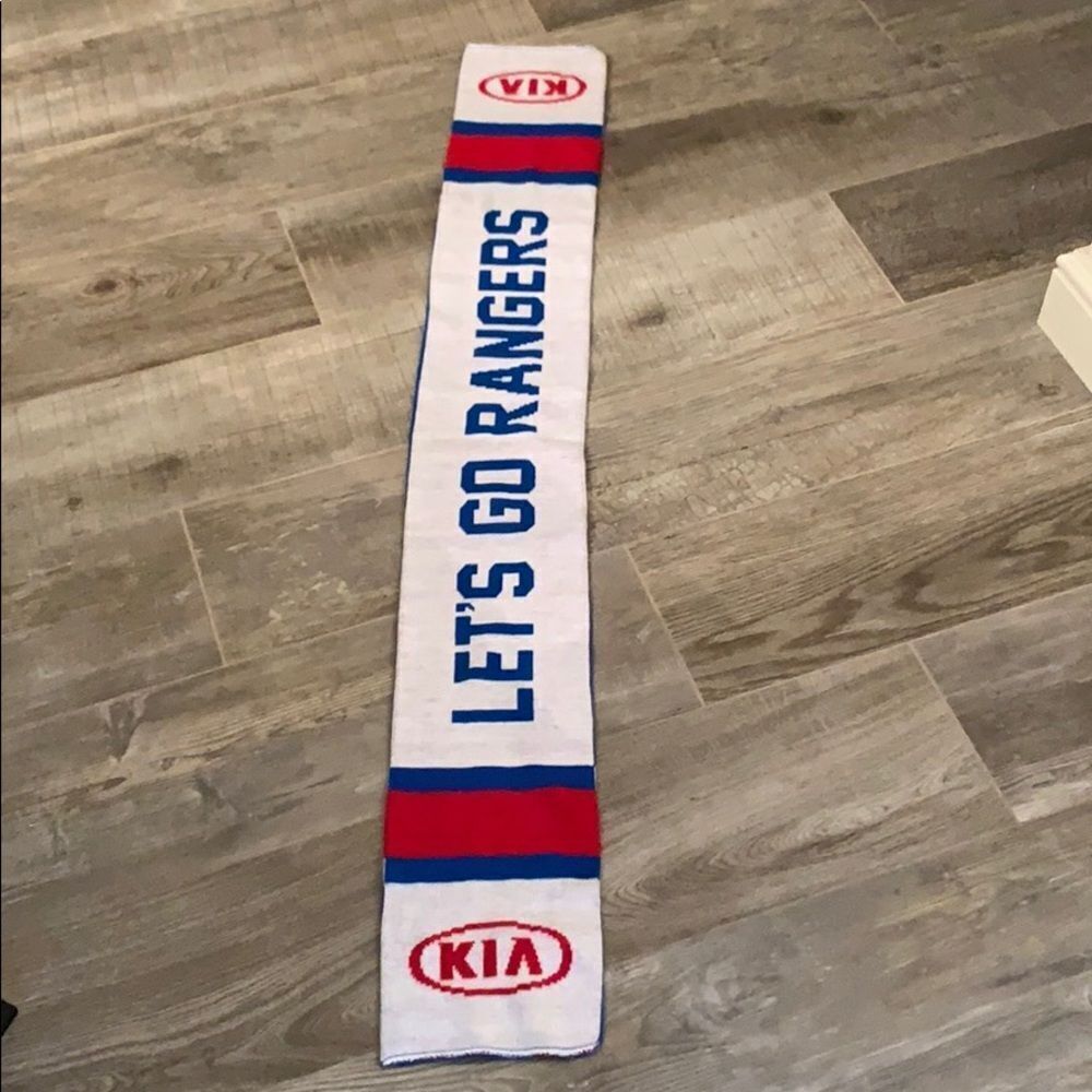 LETS GO RANGERS SCARF